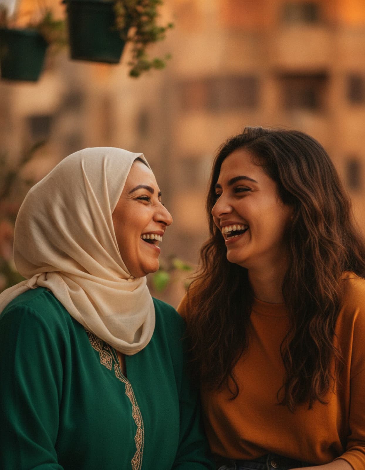 أم وابنتها